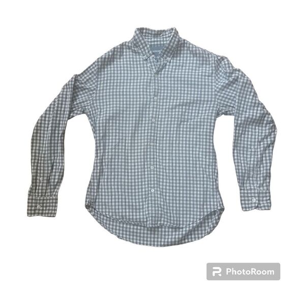 Bonobos Men's Checkered Slim Fit Button Down. Size M. - Picture 1 of 6